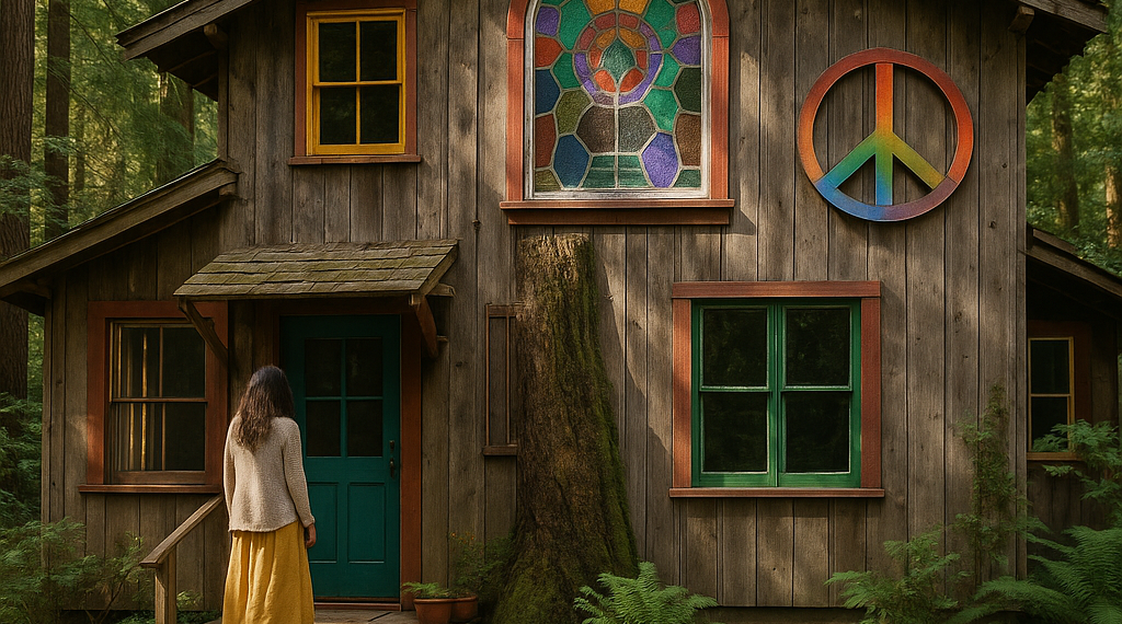 Inside the Last of Northern California's Hand-Built Hippie Homes