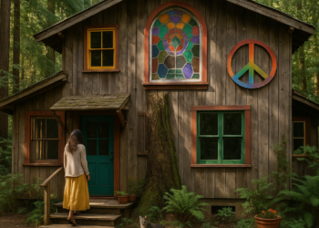 Inside the Last of Northern California's Hand-Built Hippie Homes