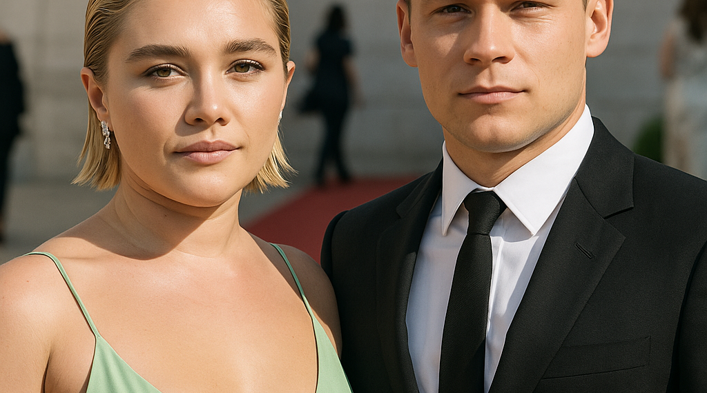 Florence Pugh and Finn Cole Go Red Carpet Official
