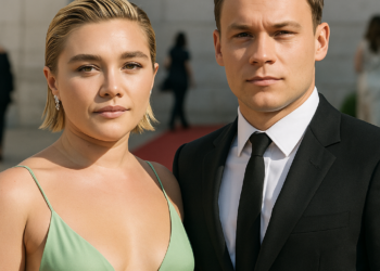 Florence Pugh and Finn Cole Go Red Carpet Official