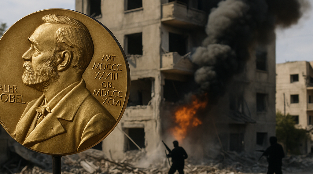 Gana Nobel de la Paz y le desatan la guerra