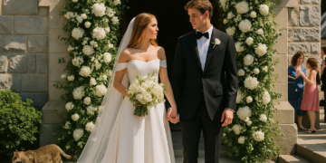 Giulia Be and Conor Kennedy Are Married! See Her Wedding Dresses by Calvin Klein and Harris Reed
