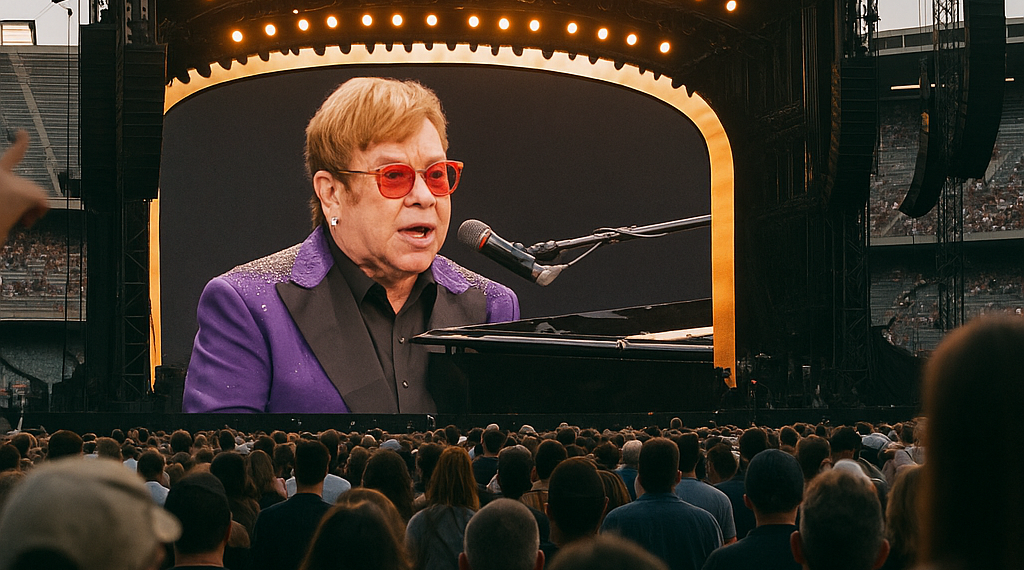 Colosal adiós a Elton John