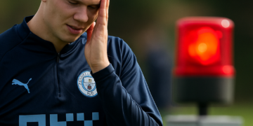 Haaland hace saltar las alarmas a una semana del Liverpool