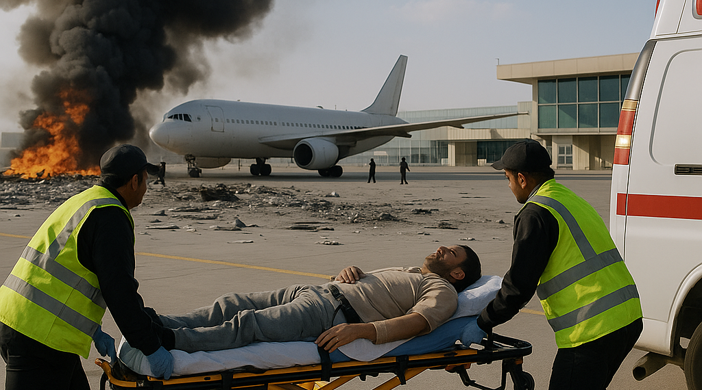 Decenas de heridos en el aeropuerto de Riad tras un presunto ataque con misil lanzado por los hutíes