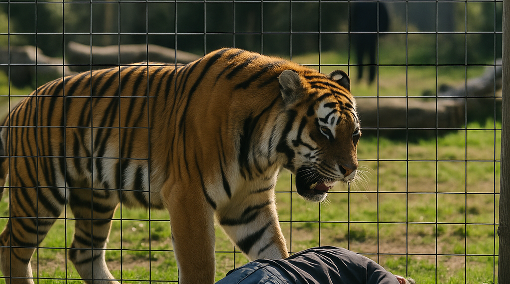 Muere hombre tras ataque de tigre en zoológico británico