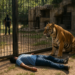 Hombre entra a recinto de tigres en zoológico británico y muere tras ataque
