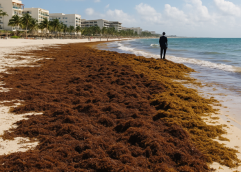 Sargazo le cuesta a Quintana Roo 17% de su PIB; BID estima pérdidas por 11,500 mdd al año