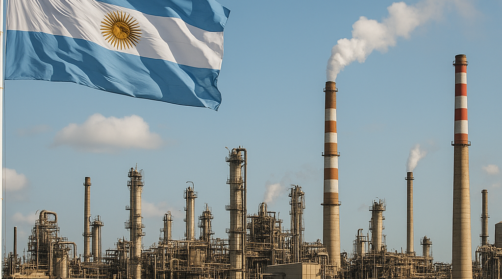 Industria argentina mejoró en margen, pero no revierte caída anual