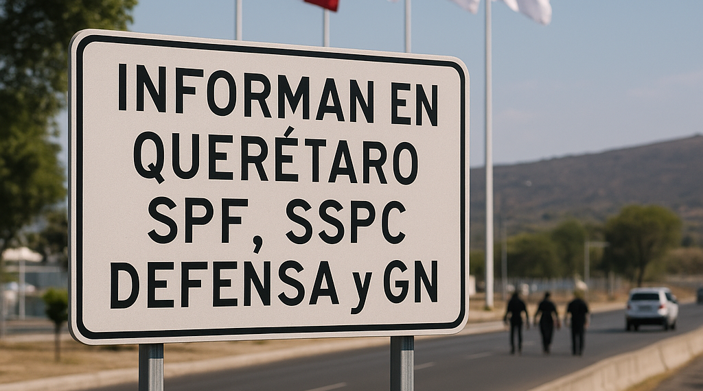 Dicen en Querétaro que se notificó a SRE, SSPC, Defensa y GN