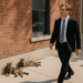 Jeremy Allen White Wore a Serious Suit With a Deeply Unserious Tie