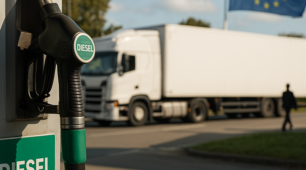 La UE se reúne para acordar una respuesta común al alza del diésel ante la presión de Trump para reducir los precios del combustible