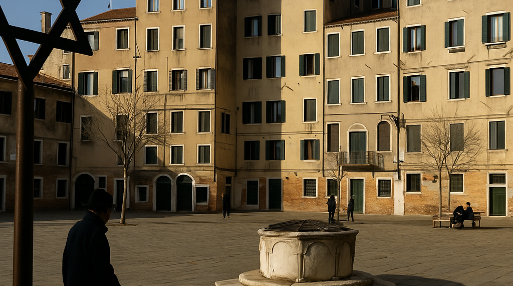 The making of the Ghetto on a Venetian island in 1516