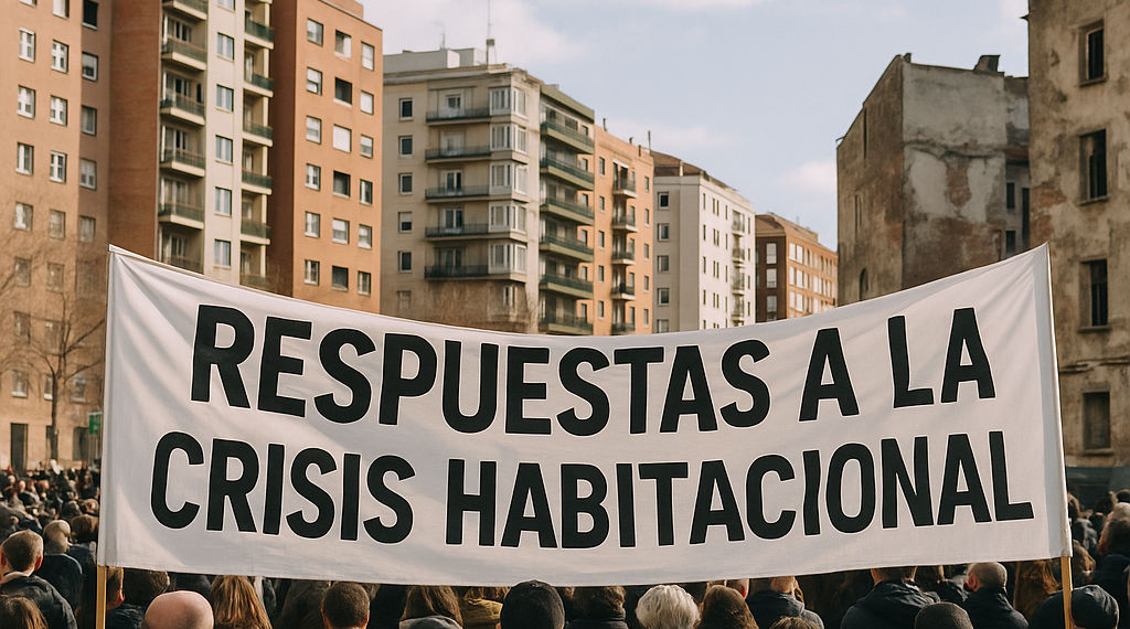Ignatius Farray, en la acampada de la Puerta del Sol en Madrid.