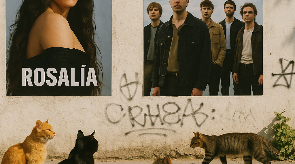Así suena la colaboración entre Rosalía y Fontaines DC