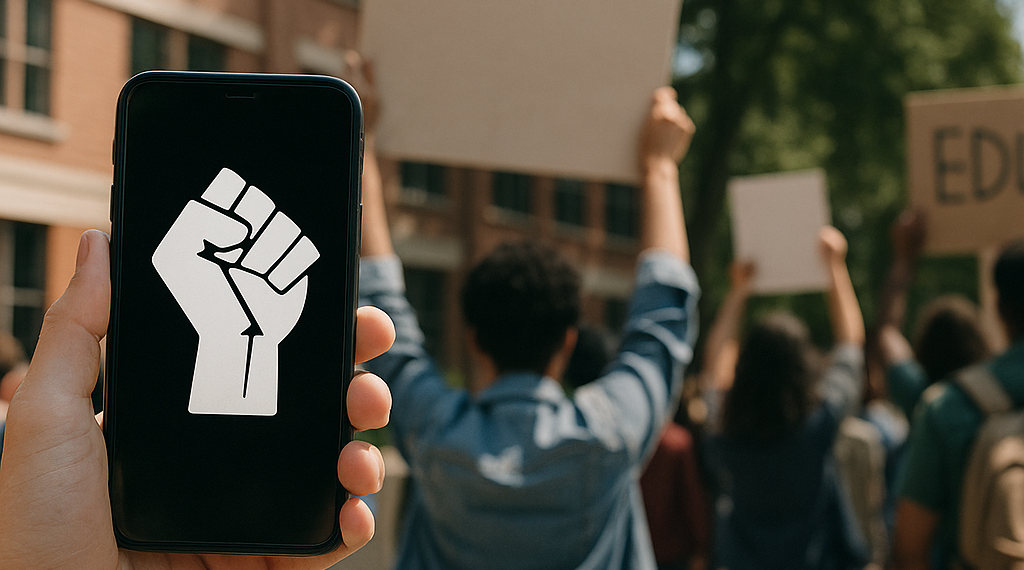 Las redes, nuevo campo de batalla de la revuelta estudiantil francesa