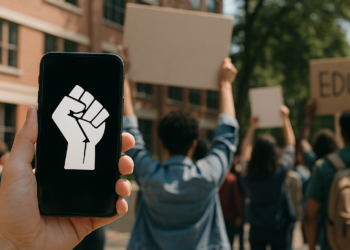 Las redes, nuevo campo de batalla de la revuelta estudiantil francesa