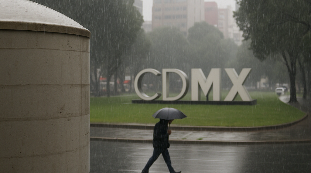Lluvias dejan más de 15 millones de metros cúbicos de agua en CDMX en 24 horas