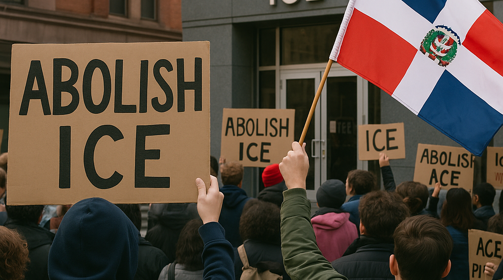 Protestas en Nueva York contra ICE por herir a un dominicano