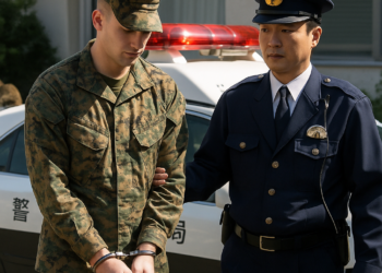 Un marine estadounidense en Japón fue detenido bajo sospecha de asesinato y robo a una mujer