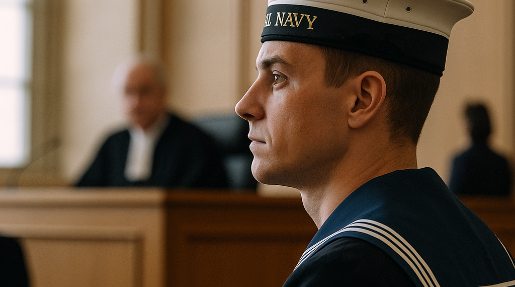 Un marinero de la Royal Navy comparece ante el tribunal acusado de obtener información secreta para una potencia extranjera