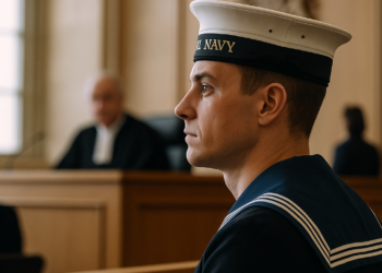 Un marinero de la Royal Navy comparece ante el tribunal acusado de obtener información secreta para una potencia extranjera
