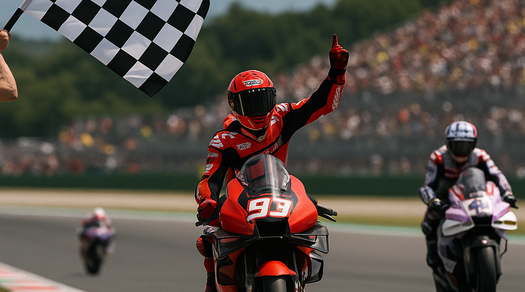 Marc Márquez gana el Sprint y Jorge Martín pierde una plaza por milímetros