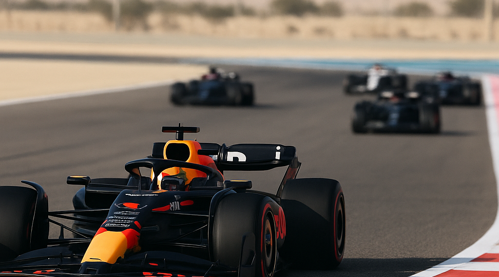 Un implacable Max Verstappen se impone en Bahréin