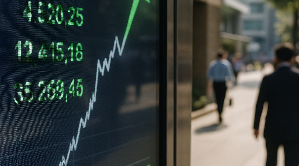 Wall Street sube ante reducción de las apuestas por alza de tasas de la Fed