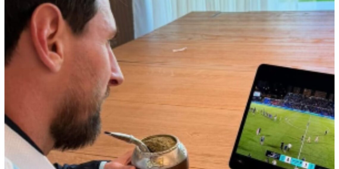 Messi ya vibra con el Eldense: vio en directo (en su iPad) la remontada ante el Oviedo