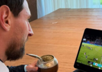 Messi ya vibra con el Eldense: vio en directo (en su iPad) la remontada ante el Oviedo
