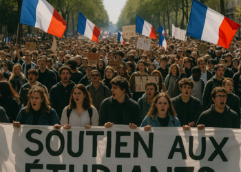 Decenas de miles de franceses se manifiestan en apoyo a los estudiantes: "La represión no parará nuestra revuelta"