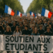 Decenas de miles de franceses se manifiestan en apoyo a los estudiantes: "La represión no parará nuestra revuelta"
