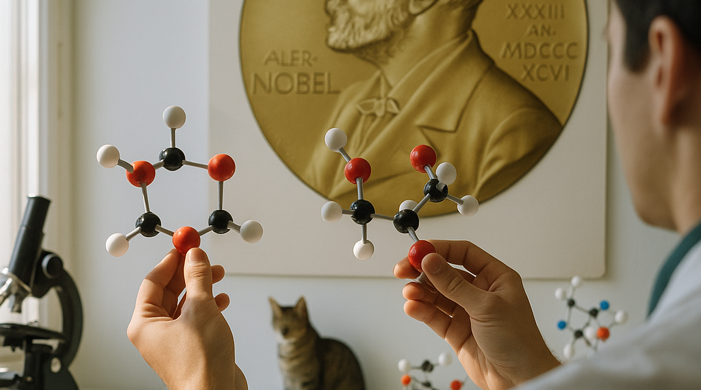 Explicador: ¿Qué son las moléculas espejo y qué enigma está detrás del Nobel de Química 2026?