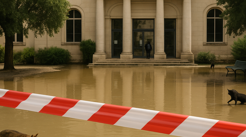 Montpellier closes major performing arts center after flooding