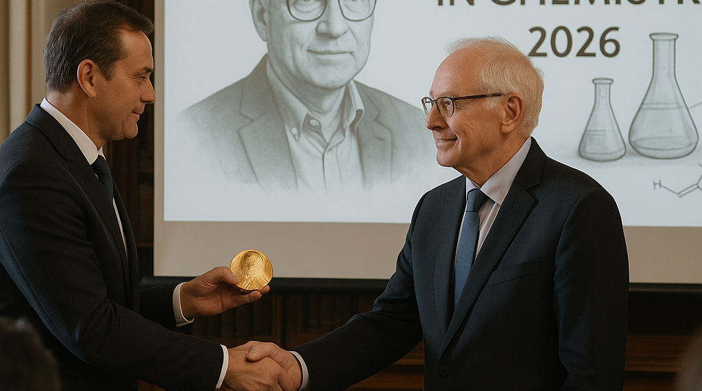 EN VIVO: La Real Academia Sueca de Ciencias anuncia al ganador del Premio Nobel de Química 2026