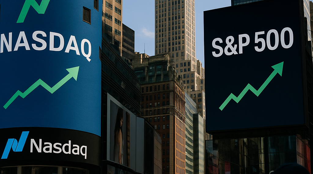 Nasdaq y S&P 500 anotaron máximos históricos