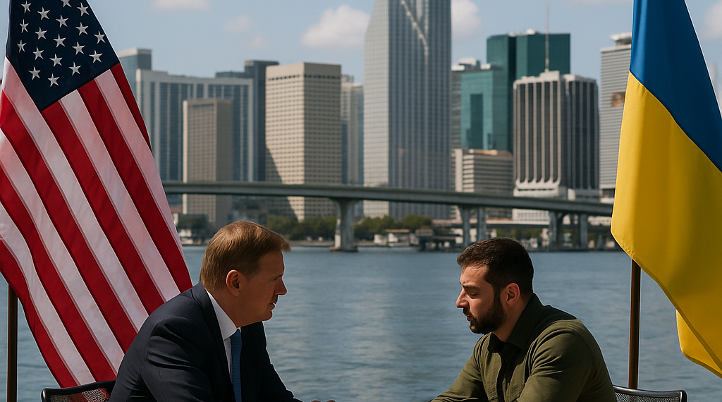 Los negociadores de Zelensky se reúnen en Miami con los enviados de Trump para impulsar propuestas que pongan fin a la guerra con Rusia