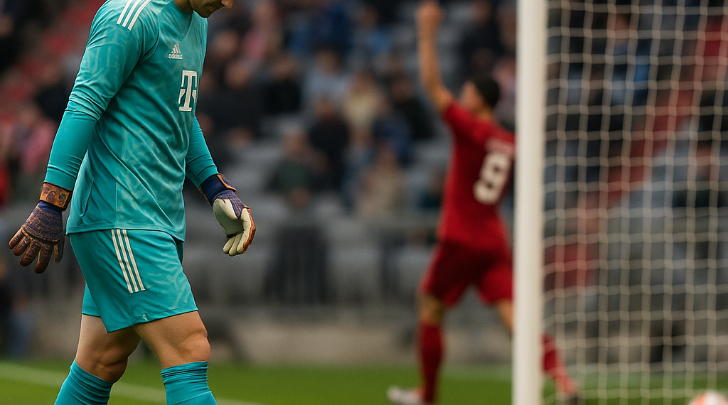 Una pifia histórica de Neuer acaba en el gol más rápido de la Bundesliga... ¡¡a los 8 segundos!!