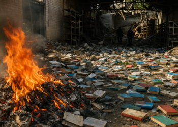 Incinerated novels and destroyed warehouses: Russia’s war on Ukrainian books | Ukraine