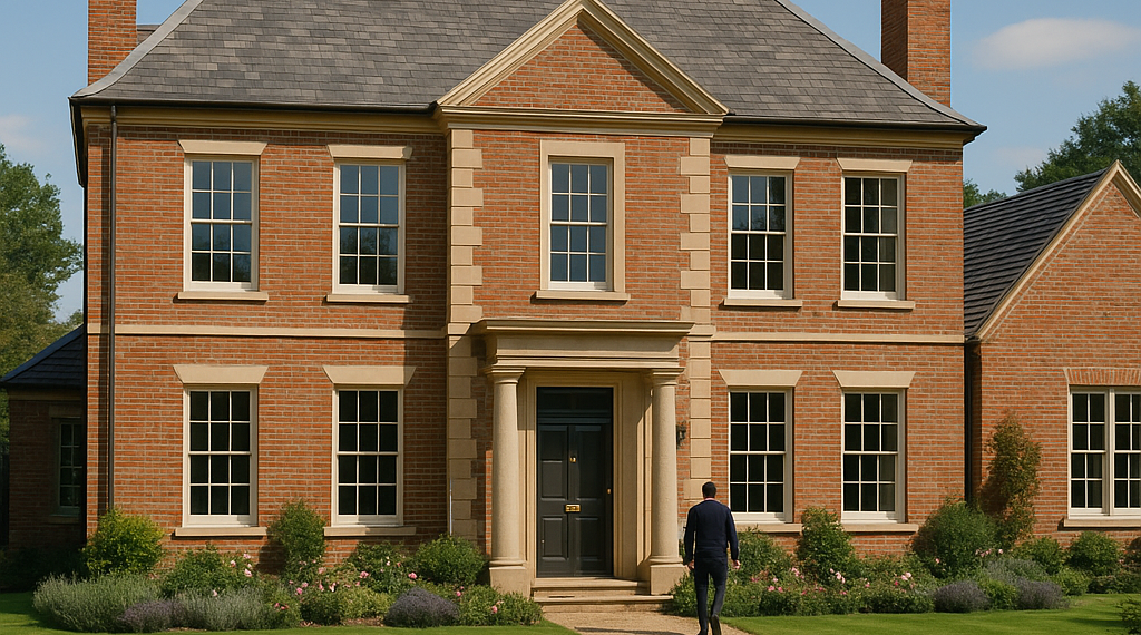 Explain This Trend: Building New Stately English Mansions That Look Like They’ve Been There Forever