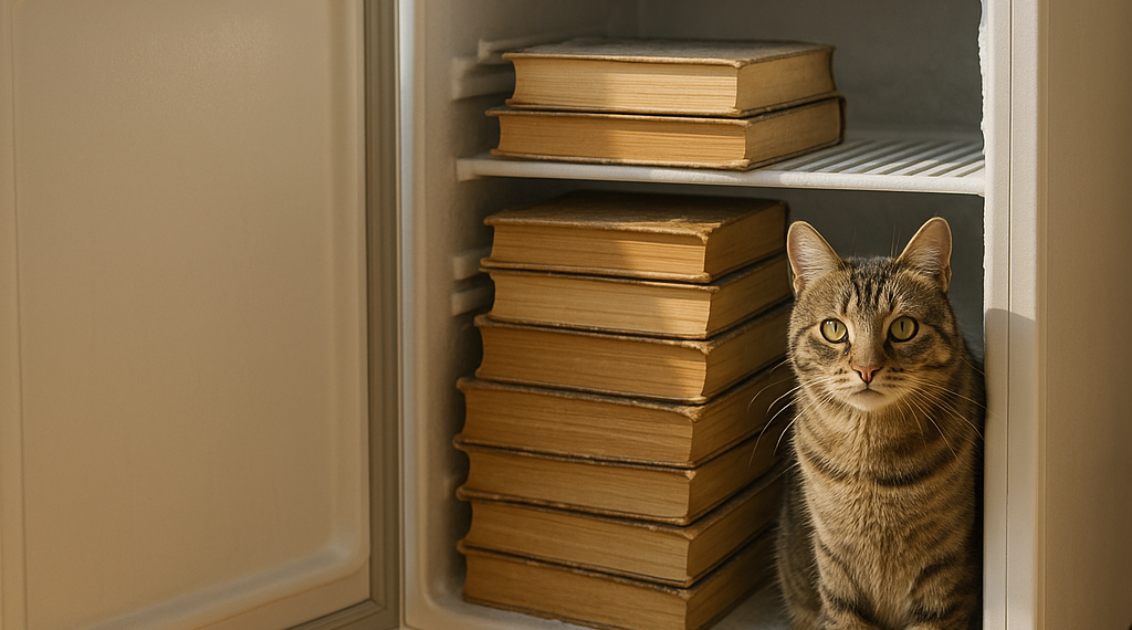 The New Cold Tip For Used Books: Freeze Them