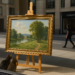 Winston Churchill Painting Gifted to His Daughter Lands at Christie’s