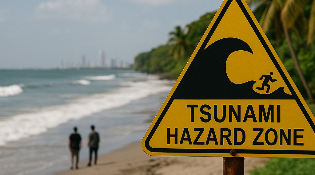 Panamá activa alerta de tsunami