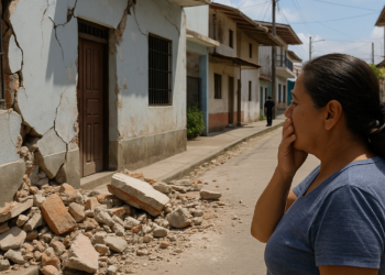 Panameños afectados por el terremoto temen regresar a sus casas por daños y réplicasMacaracas, Panamá