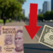 Peso mexicano tocó su peor nivel en lo que va del año