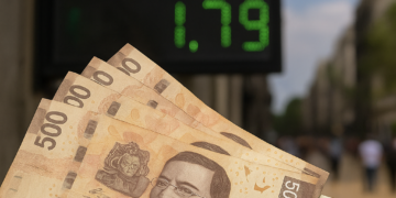 Peso mexicano se deprecia casi 1% frente al dólar y perfila quinta caída semanal consecutiva