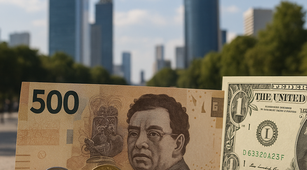 Peso mexicano se aprecia frente al dólar tras un reporte laboral peor de lo esperado en EU