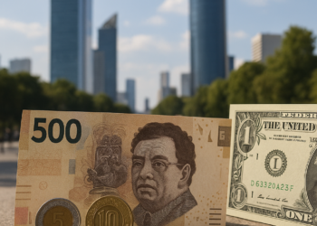 Peso mexicano se aprecia frente al dólar tras un reporte laboral peor de lo esperado en EU