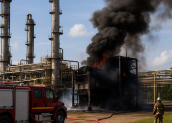 Petroecuador declara fuerza mayor en una estación de bombeo del oleoducto SOTE tras incendio